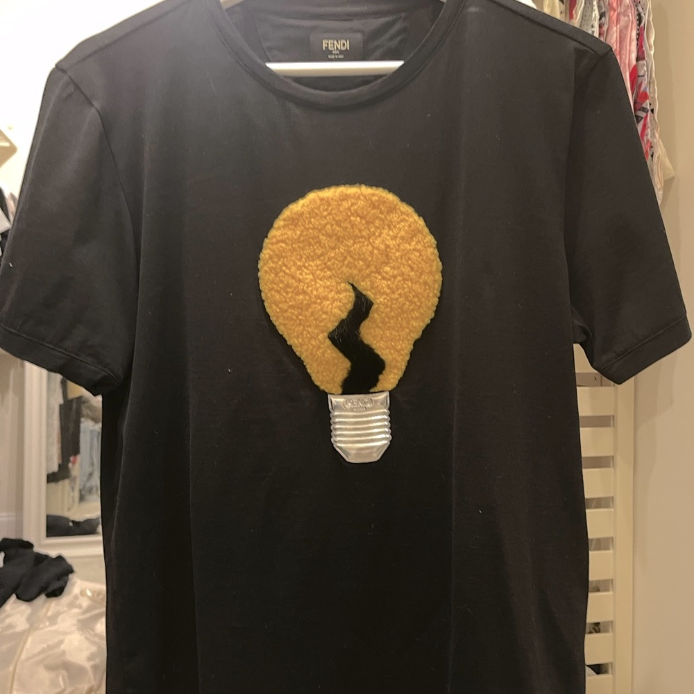Fendi Light Bulb T-shirt
ALL SALES ARE FINAL!
NEVER WORN!!